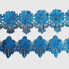 decorated with